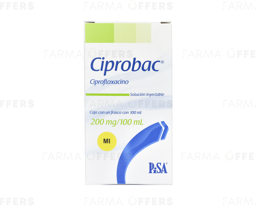 CIPROBAC AMP.INY. 200MG 100ML x 1