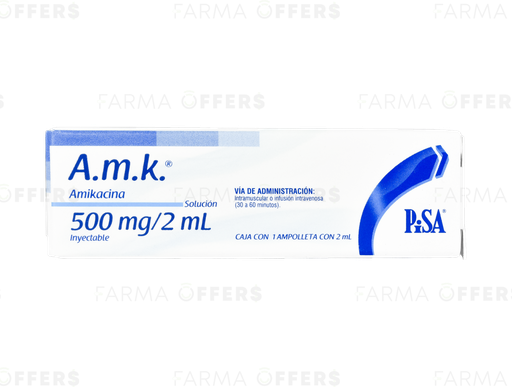 A.M.K. AMP. 500MG 2ML x 1