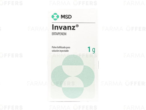 INVANZ VIAL LIOF 1.00G x 1