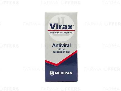 VIRAX SOLN 200MG 120ML x 1 /5ML