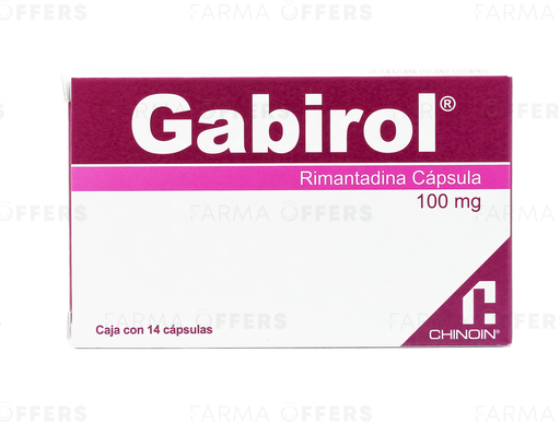 GABIROL CAPS 100MG, 1 de 14