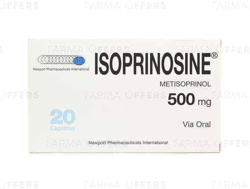 ISOPRINOSINE TABL 500MG, 1 de 20