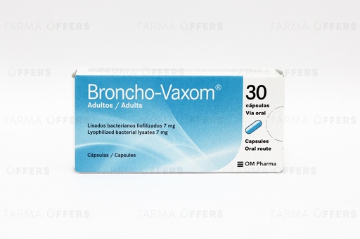 BRONCHO VAXOM CAPS 7.00MG, 1 de 30 ADLT