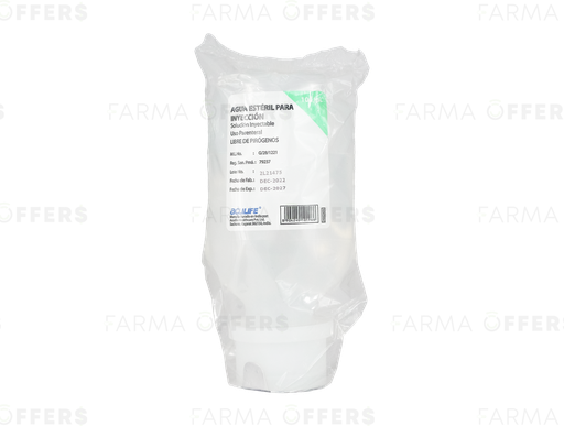 AGUA ESTERIL SOLN INY 100ML x 1