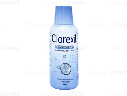 CLOREXIL DESENSIBI ENJ.BUC.MENT 240ML x 1