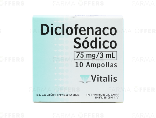 DICLOFENACO A.IM 75mg 3ML, 1 de 10