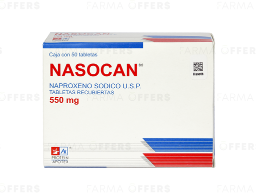 APO-NASOCAN TABL 550MG, 1 de 50