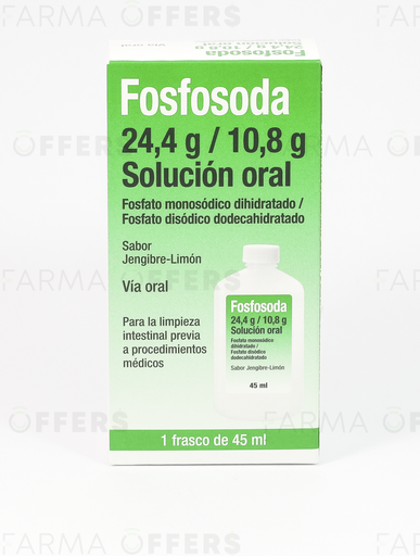 FLEET PHOSPHO SODA SOL GING-LEM 45ML x 1