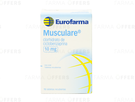 MUSCULARE TABL RECUBIE 10mg, 1 de 15