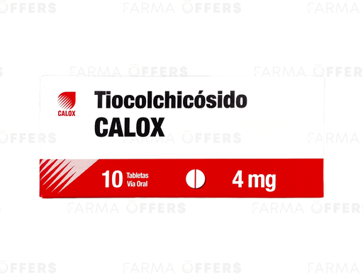 TIOCOLCHICOSID.CAL TABL 4.00MG, 1 de 10