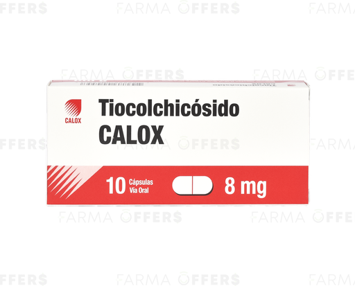 TIOCOLCHICOSID.CAL TABL 8.00MG, 1 de 10