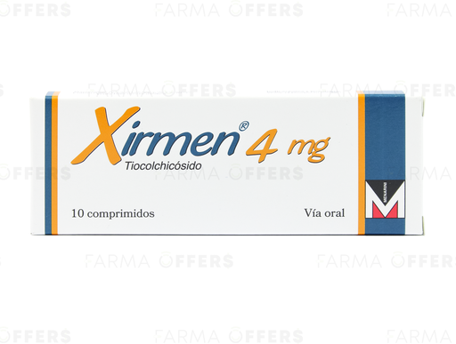 XIRMEN TABL 4.00MG, 1 de 10