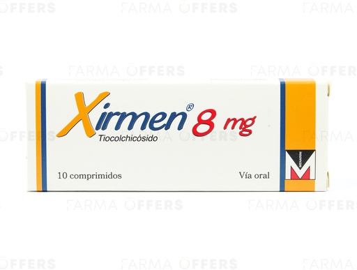 XIRMEN TABL 8.00MG, 1 de 10