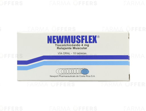 NEWMUSFLEX TABL 4.00MG, 1 de 10