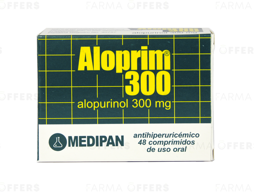 ALOPRIM TABL 300MG, 1 de 48