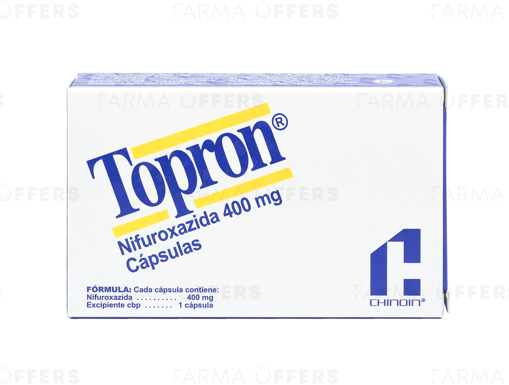 TOPRON CAPS 400MG, 1 de 16 | Farmaoffers
