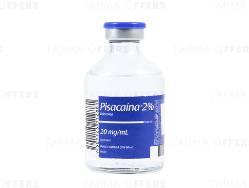 PISACAINA EPINEFRI VIAL 2% 50ML x 1