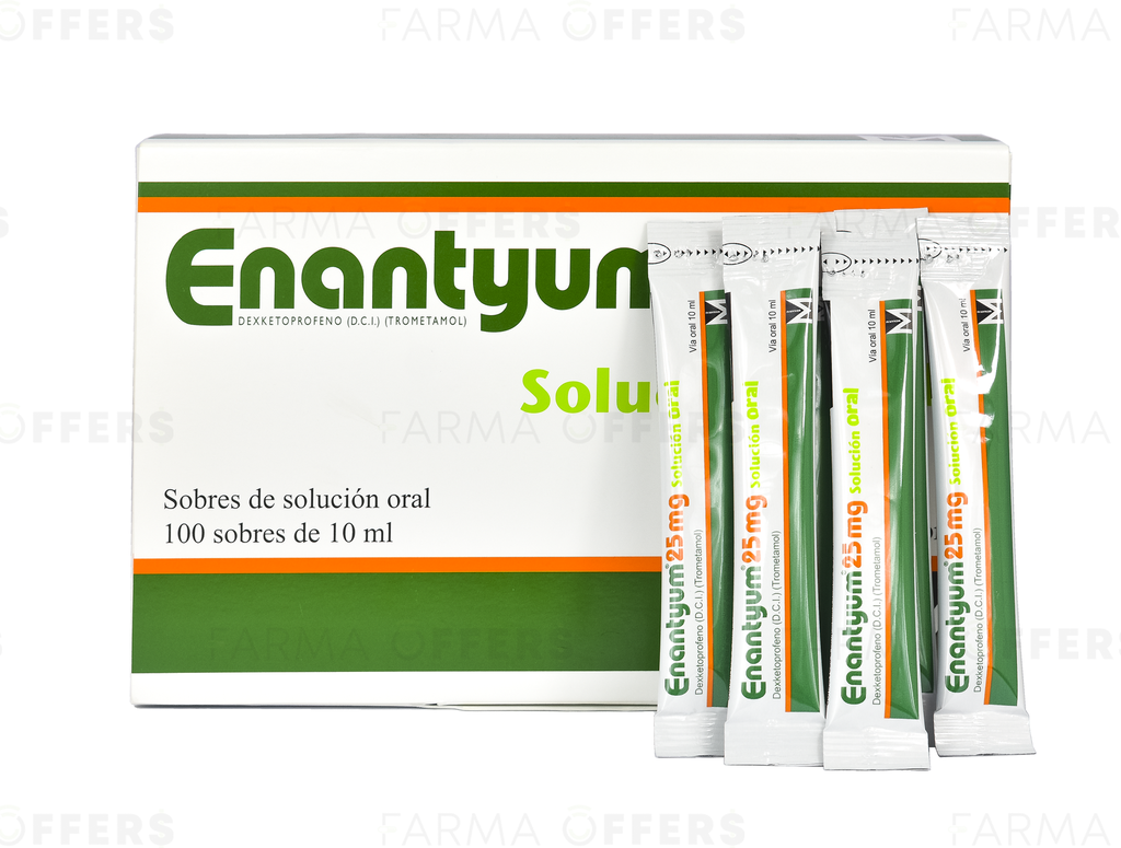 ENANTYUM SOLN ORAL BB 25mg 10ML, 1 de 100 | Farmaoffers
