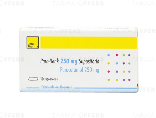 PARACETAMOL SUP. 250MG, 1 de 10 DENK