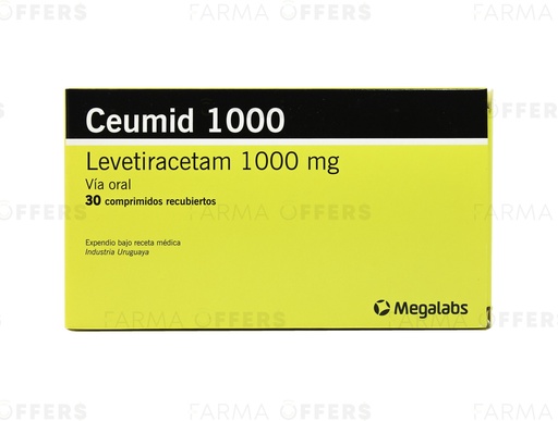 CEUMID TABL RECUBIE 1000MG, 1 de 30