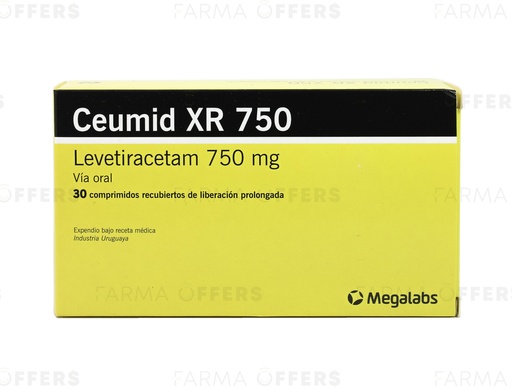 CEUMID XR TABL L.P. 750MG, 1 de 30