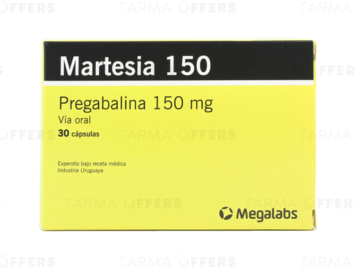 MARTESIA CAPS 150MG, 1 de 30