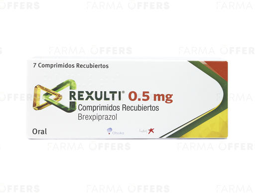 REXULTI TABL RECUBIE 0.50MG x 7