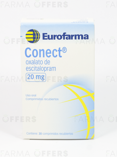 CONECT TABL RECUBIE 20mg, 1 de 30