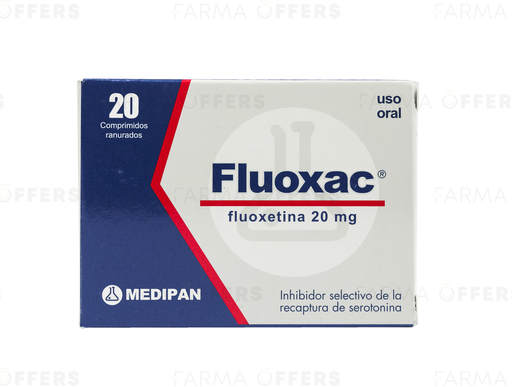 FLUOXAC TABL 20mg, 1 de 20