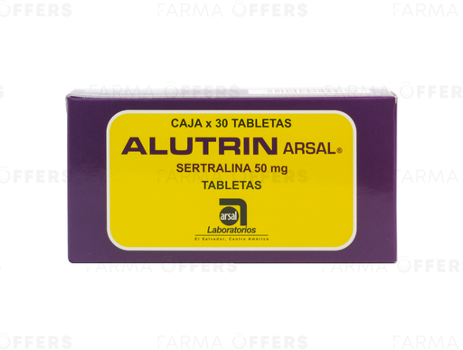 ALUTRIN TABL 50mg, 1 de 30