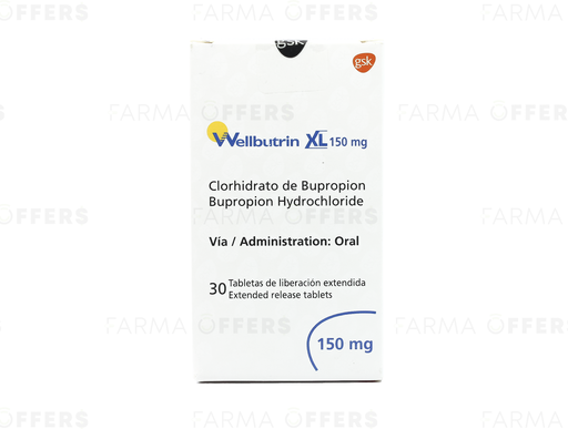 WELLBUTRIN TABL REC.XL 150MG x 30