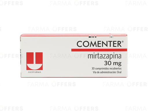 COMENTER TABL RECUBIE 30mg, 1 de 30