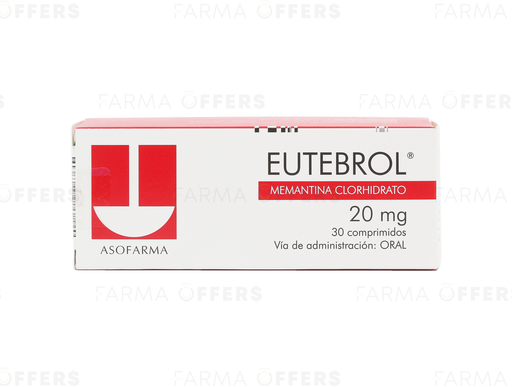 EUTEBROL TABL 20mg, 1 de 30