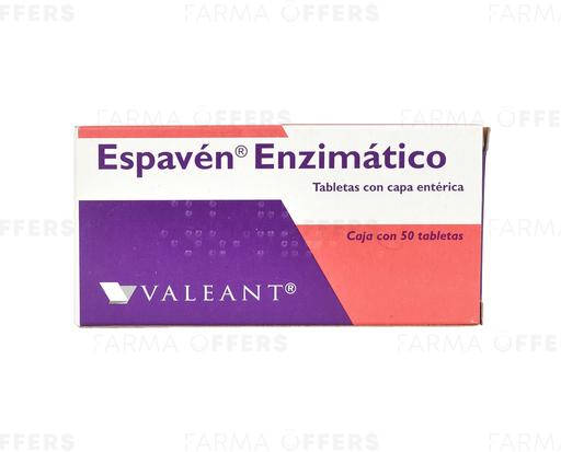 ESPAVEN ENZIMATICO GRAG ENTERIC, 1 de 50