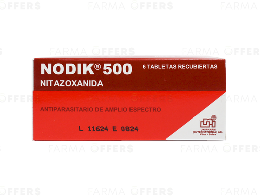 NODIK TABL 500MG X 6