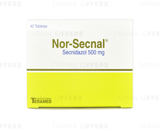 NOR-SECNAL TABL 500MG, 4 de 40
