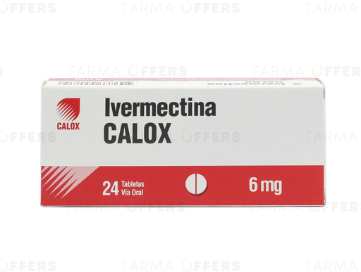 IVERMECTINA TABL 6.00MG, 1 de 24 CAL