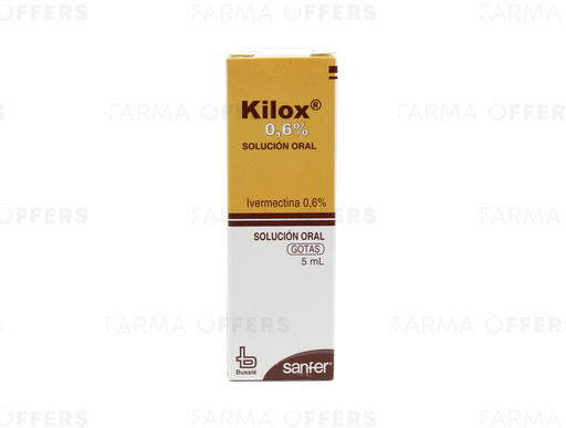 KILOX GOTAS 0.60% 5ML x 1