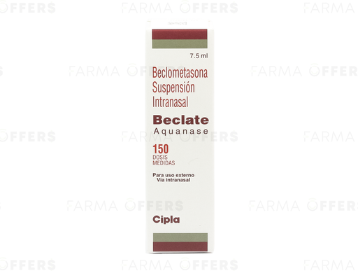BECLATE SOLN NASAL 50.0Y x 150 /DOS