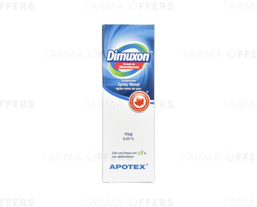 APO-DIMUXON SPRAY NASAL 50.0Y 18G x 140