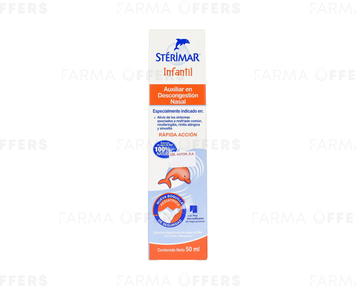 STERIMAR HIPERTONI SPRAY NASAL  INF 50ML x 1