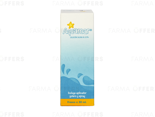 AQUAMAR SPRAY NASAL 0.90% 50ML x 1