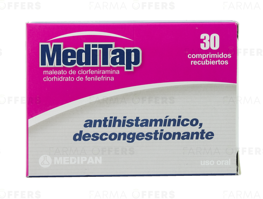 MEDITAP TABL 4MG, 1 de 30