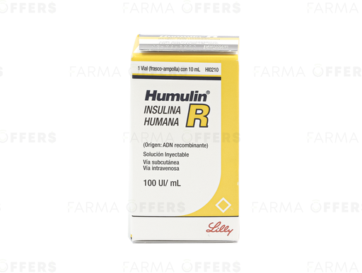 HUMULIN-R V.SC 100IU 10ML x 1 /ML
