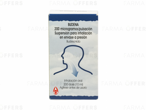 BUDENA AERO DOSIS 200Y 10ML x 200 /DOS