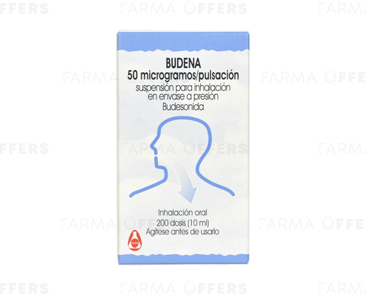 BUDENA AERO DOSIS 50.0Y x 200 /DOS