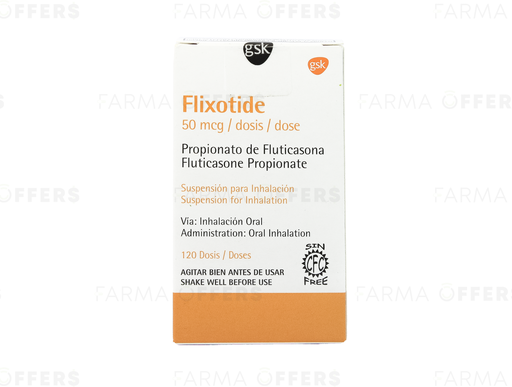 FLIXOTIDE AER.INH.DOSE 50.0Y x 120 /DOS