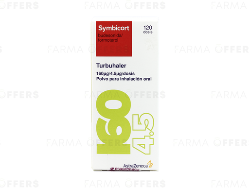 SYMBICORT TURBUHALER 160Y x 120 /4.5