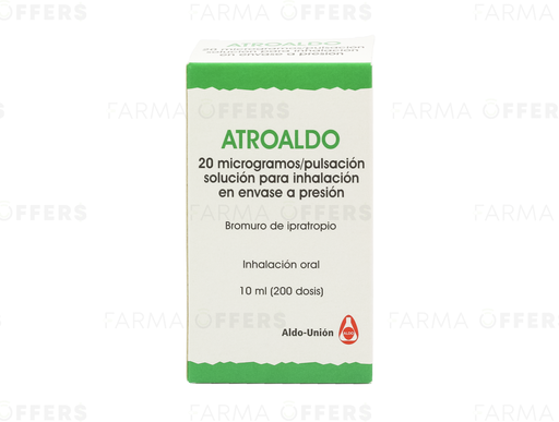 ATROALDO SOL.P/INHAL 20.0Y 10ML x 200 /DOS
