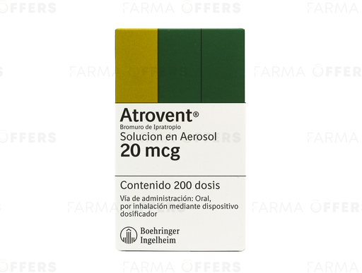 ATROVENT AERO DOSIS 20.0Y 10ML x 200 /DOS